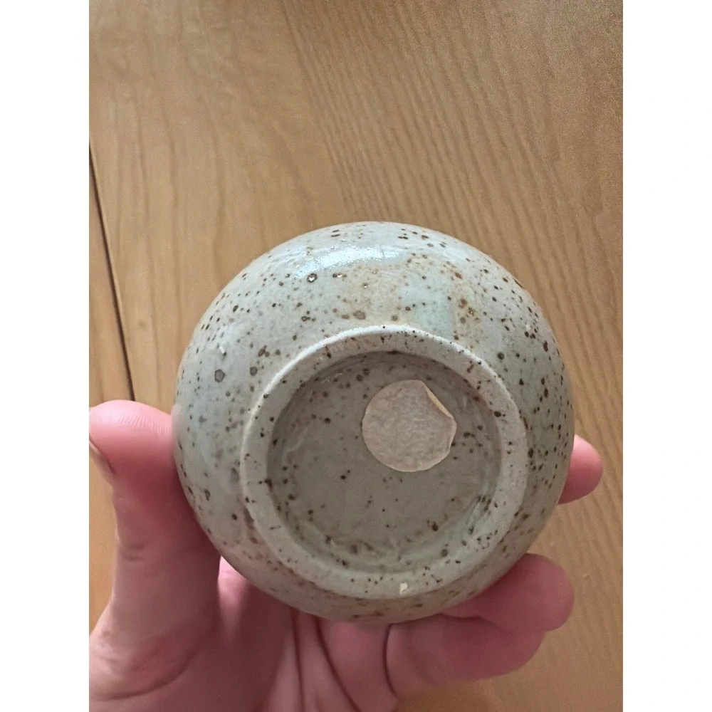 VTG Bud Vase Home Decor Small Speckled Floral Ceramic Cottagecore Dainty